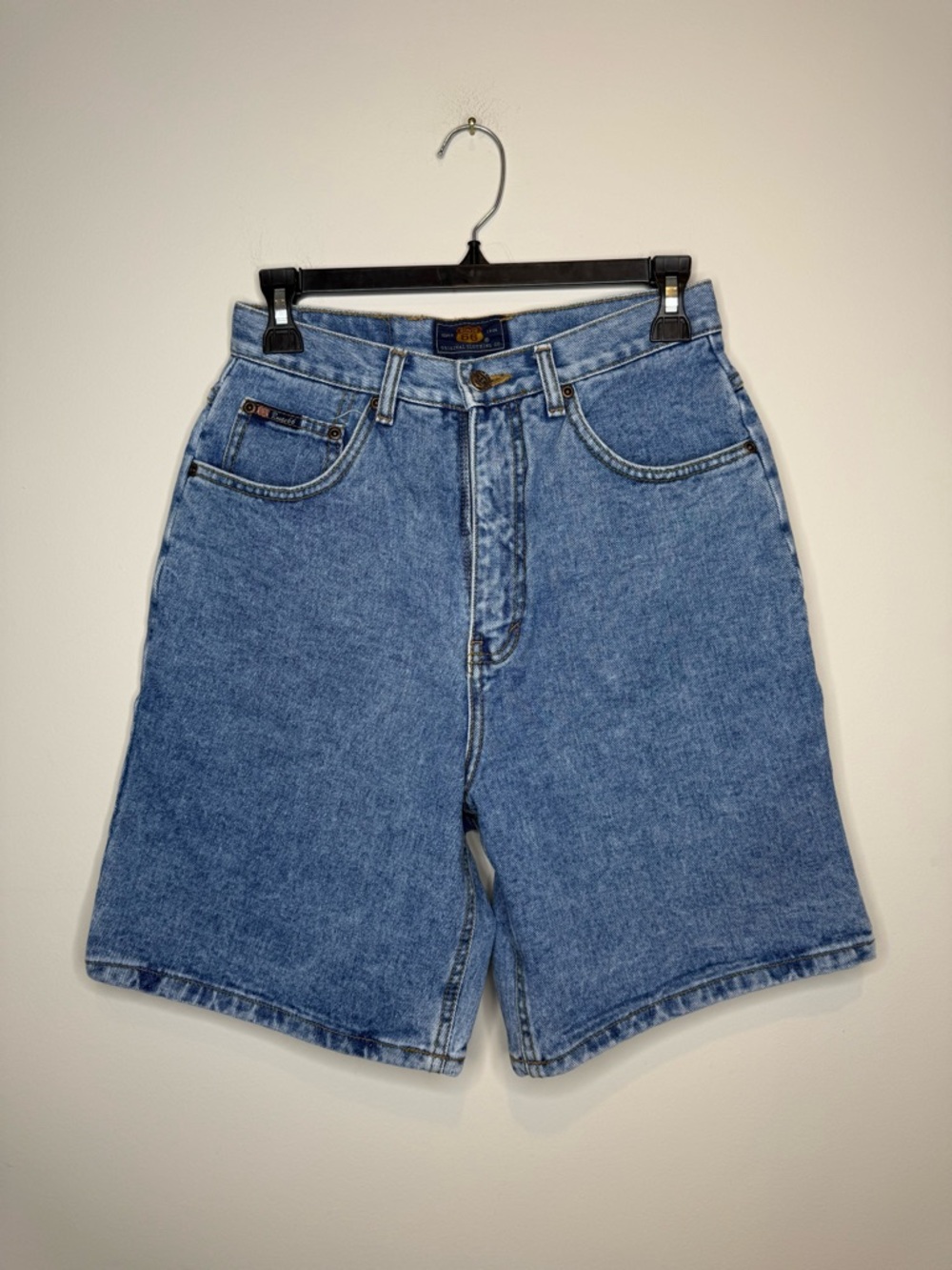 Route 66 Men’s Blue Denim Shorts